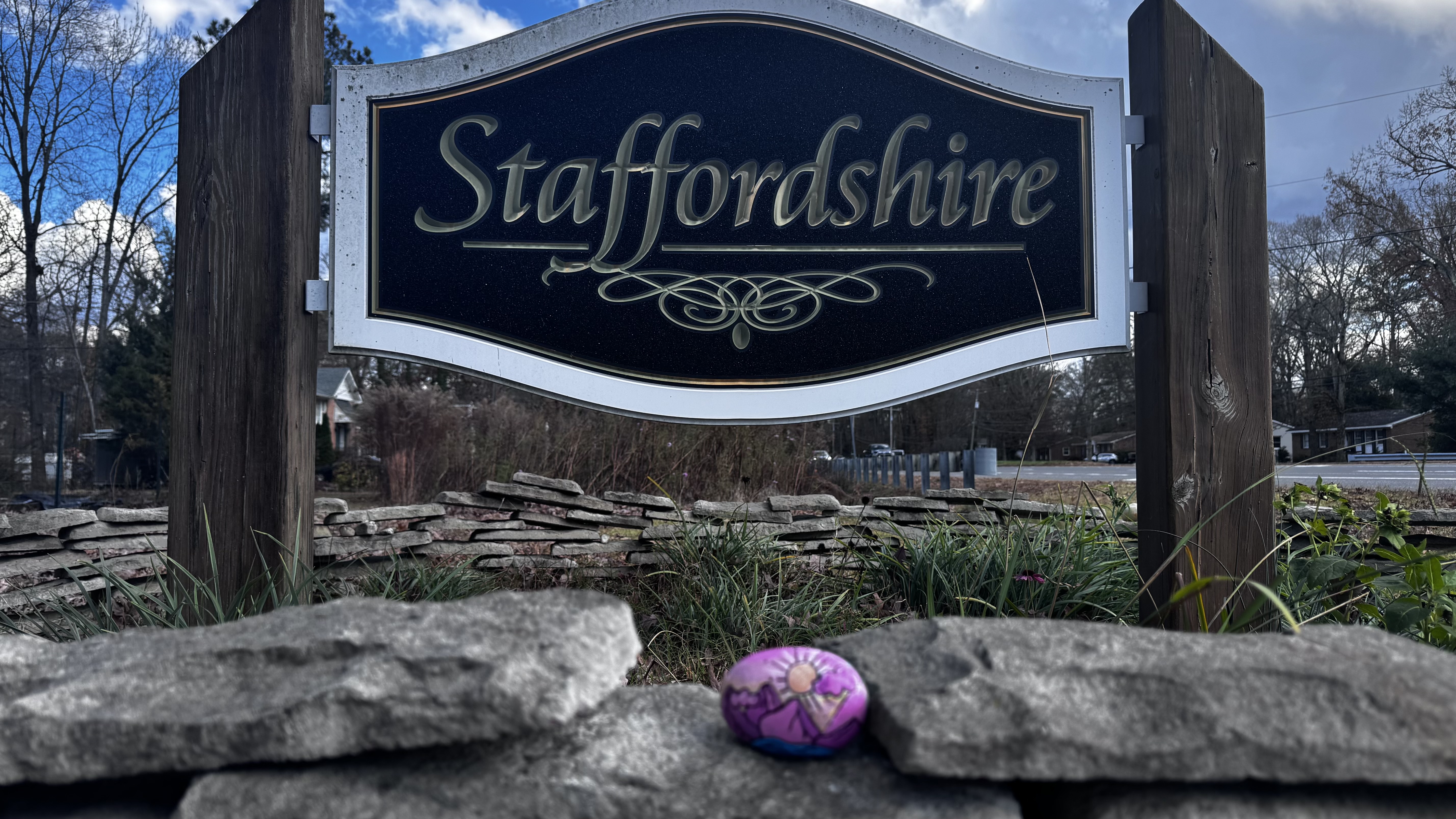 Staffordshire Neighborhood Sign